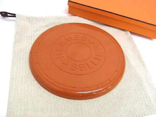 ■極美品■ HERMES エルメス セリエ ウフ フリスビー ドッグ 犬用 ペット用品 おもちゃ 玩具 オレンジ系 AV8731 ■極美品■ HERMES エルメス セリエ ウフ フリスビー ドッグ 犬用 ペット用品 おもちゃ 玩具 オレンジ系 AV8731