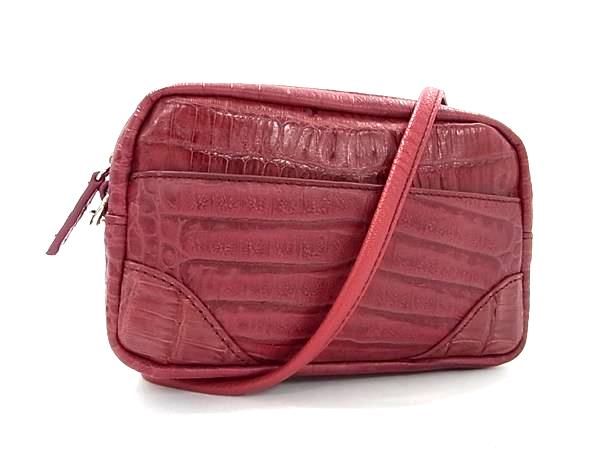 クロコ　バック　斜め掛け　新品未使用品 楽天市場】未使用 クロコダイルの通販