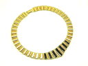 ■美品■ MONET モネ チョーカー ネックレス アクセサリー レディース ゴールド系×ブラック系 DH3760