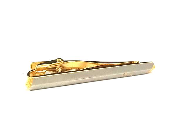 Indian Jewelry - ■美品■ GIVENCHY ジバンシィ ヴィンテージ ネクタイピン タイクリップ アクセサリー 紳士 メンズ シルバー系×ゴールド系 DM9664