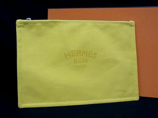 ■新品■未使用■ HERMES エルメス ヨッティングMM キャンバス シルバー金具 マルチケース ポーチ 小物入れ イエロー系 FA3891 ■新品■未使用■ HERMES エルメス ヨッティングMM キャンバス シルバー金具 マルチケース ポーチ 小物入れ イエロー系 FA3891