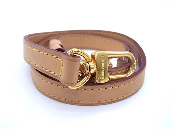 ■極美品■ LOUIS VUITTON ルイヴィトン バッグ用 ショルダーストラップ 肩掛け レディース メンズ ベージュ系 BJ1536