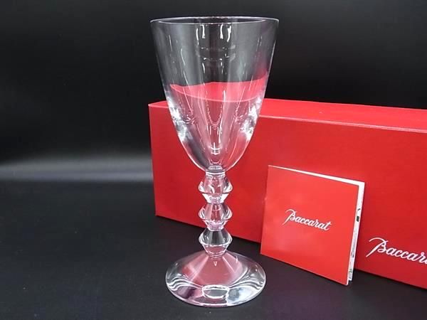 バカラ ■極美品■ Baccarat バカラ ベガ クリスタルガラス ワイングラス 食器 テーブルウェア クリア AZ1343