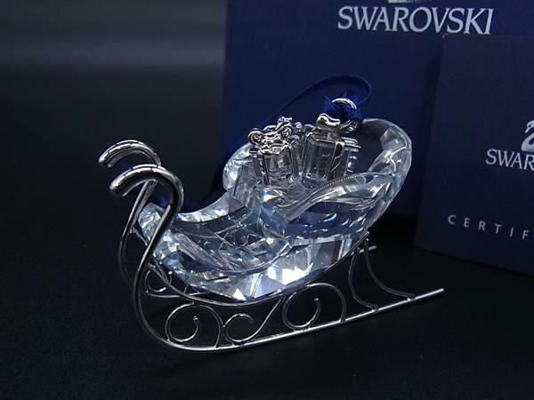 楽天pleasure-Store　楽天市場店■新品■未使用■ SWAROVSKI スワロフスキー ソリ クリスタル チャーム オーナメント オブジェ インテリア クリア×シルバー系 CC2422