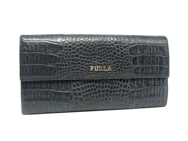 E*e様 新品未使用FURLA クロコダイル型押し 二つ折り財布 楽天市場】クロコ 型押し（ブランドフルラ）（レディース財布｜財布