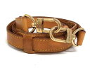 ■美品■ LOUIS VUITTON ルイヴィトン バッグ用 ショルダーストラップ 肩掛け 斜め掛け レディース ブラウン系 FA4133(4)
