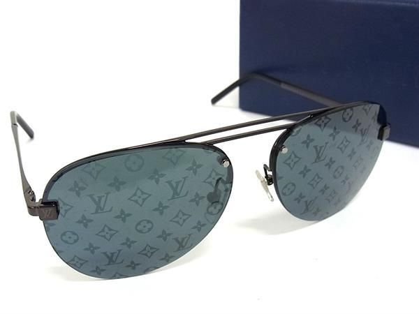 ■新品同様■ LOUIS VUITTON ルイヴィトン ZI019E 9QN 60□14 140 モノグラム サングラス メガネ 眼鏡 メ..