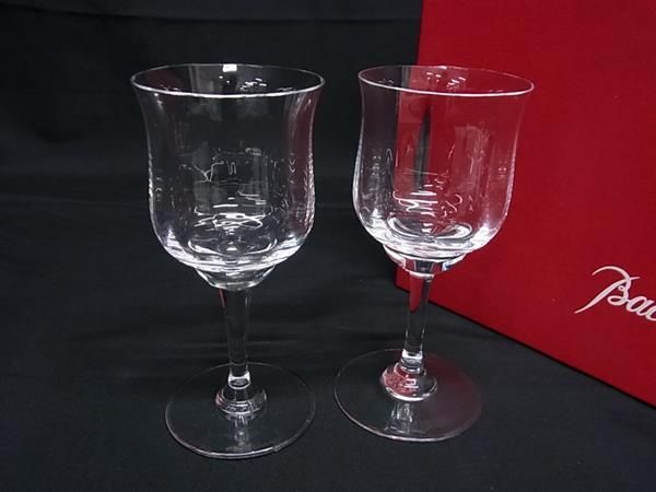 バカラ ■新品■未使用■ Baccarat バカラ カプリ クリスタルガラス ワイングラス 食器 テーブルウェア 2客セット クリア BK1471