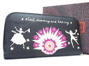 ■新品■未使用■ ETRO エトロ PVC 総柄 ラウンドファスナー 長財布 ウォレット 小銭入れ 札入れ レディース ブラック系 BK1482