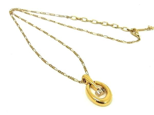 Other - ■美品■ NINA RICCI ニナリッチ ロゴモチーフ ネックレス ペンダント アクセサリー レディース ゴールド系 DD7386