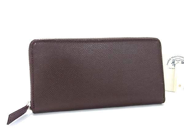 U, 吉 - ■新品■未使用■ PRAIRIE TRADITIONAL FACTORY プレリートラディショナルファクトリー レザー 長財布 ウォレット ブラウン系 AV8955