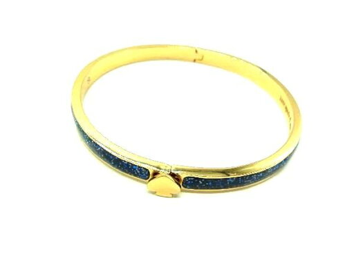 kate spade ケイトスペード グリッター ブレスレット バングル アクセサリー レディース ゴールド系×ブルー系 DE2797 kate spade ケイトスペード グリッター ブレスレット バングル アクセサリー レディース ゴールド系×ブルー系 DE2797