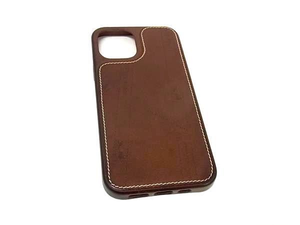 HERMES エルメス ボルデュック バレニア iPhone12/12Pro 対応 アイフォンケース Z刻印 2021年 ブラウン系 FV2886