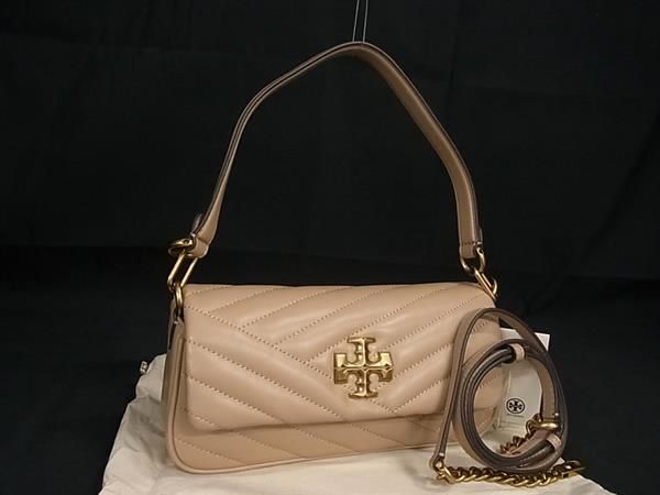 トリーバーチ ハンドバッグ ■新品同様■ TORY BURCH トリーバーチ レザー 2WAY ハンドバッグ ショルダーバッグ レディース ブラウン系 AV0939