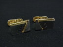 GIVENCHY ジバンシィ カフスボタン カフリンクス アクセサリー 紳士 ビジネス メンズ シルバー系×ゴールド系 DI0706