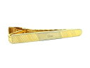 ChristianDior クリスチャンディオール ネクタイピン タイクリップ アクセサリー ビジネス メンズ ゴールド系×シルバー系 DE7121 冠婚葬祭 ...