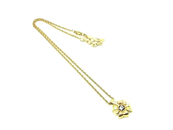 Pink - NINA RICCI ニナリッチ ネックレス ペンダント アクセサリー レディース ゴールド系×ブラック系 DJ4994