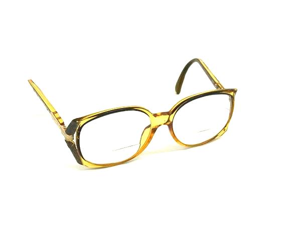Other - ChristianDior クリスチャンディオール 2366A 54□15 度入り メガネ めがね 眼鏡 イエロー系 DL6094