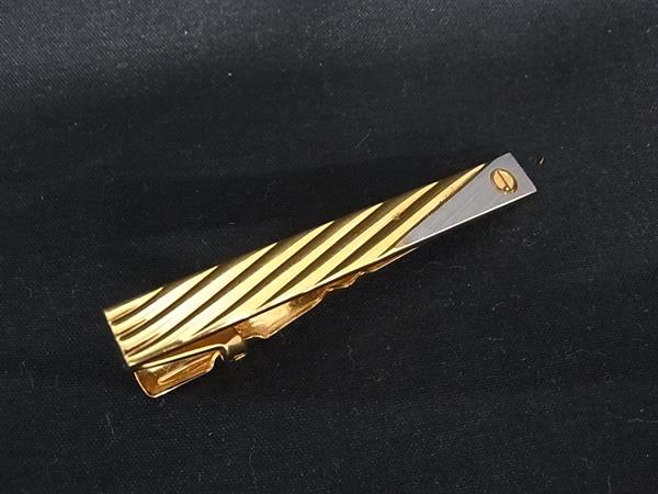 樂天商城 - ■美品■ dunhill ダンヒル タイクリップ ネクタイピン タイピン アクセサリー ビジネス 紳士 メンズ ゴールド系×シルバー系 DM4755