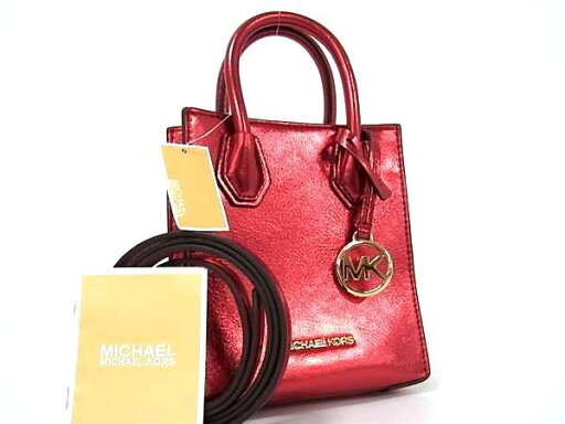 ■新品■未使用■ MICHAEL KORS マイケルコース レザー 2WAY ハンドバッグ ショルダー レディース レッド系 BF8232 ■新品■未使用■ MICHAEL KORS マイケルコース レザー 2WAY ハンドバッグ ショルダー レディース レッド系 BF8232