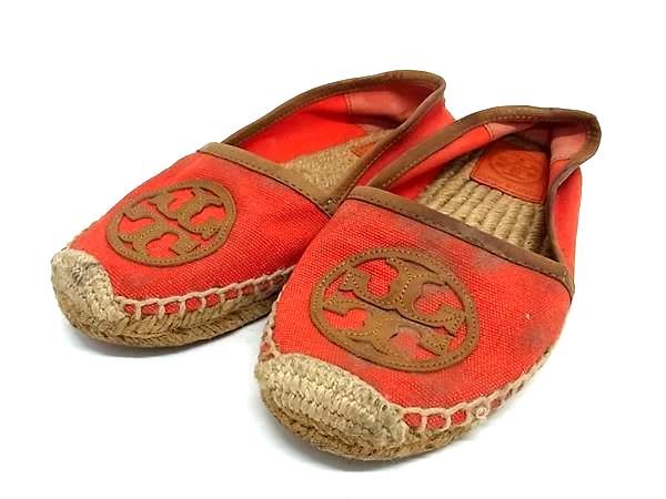 TORY BURCH トリーバーチ エスパドリーユ ナイロン×レザー パンプス 表記サイズ5 (約22.0cm) 靴 シューズ レディース 靴 DE5084