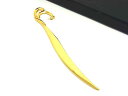 ■美品■ MIKIMOTO ミキモト 本真珠 パール 約3mm ブックマーカー しおり 栞 レディース メンズ ゴールド系 DI1173
