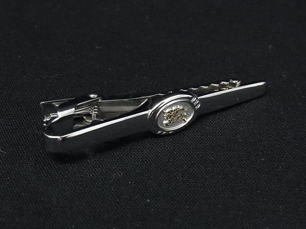 乐天商城 - ■美品■ Burberrys バーバリーズ タイクリップ ネクタイピン ビジネス 紳士 メンズ シルバー系×ゴールド系 DL7982
