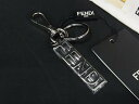 ■新品■未使用■ FENDI フェンディ キーホルダー キーリング バッグチャーム レディース メンズ シルバー系 FR1687