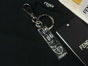 ■新品■未使用■ FENDI フェンディ キーホルダー キーリング バッグチャーム レディース メンズ シルバー系 FR1701