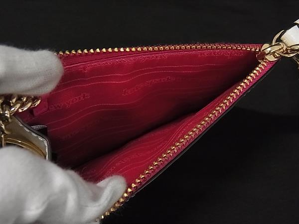 ■新品同様■ kate spade ケイトスペード KH126 レザー パイナップル フラグメントケ...