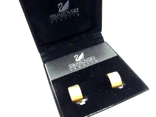 ■美品■ SWAROVSKI スワロフスキー クリスタル クリップ式 イヤリング アクセサリー レディース ゴールド系×クリア DE2450 ■美品■ SWAROVSKI スワロフスキー クリスタル クリップ式 イヤリング アクセサリー レディース ゴールド系×クリア DE2450