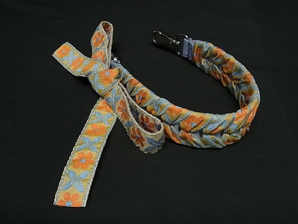 樂天商城 - ■新品■未使用■ FENDI フェンディ ストラップユー キャンバス ショルダーストラップ ライトブルー系×オレンジ系 FS4736
