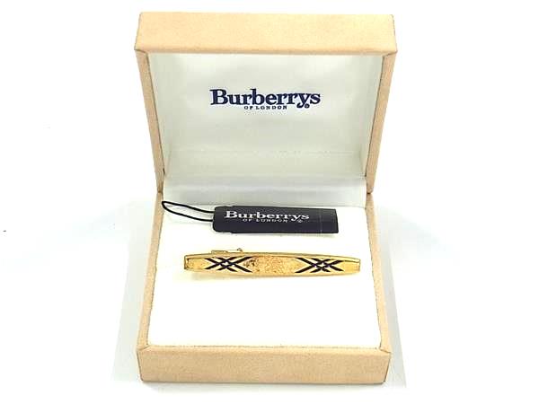 Burberrys バーバリーズ ネクタイピン タイクリップ アクセサリー 紳士 メンズ ゴールド系 DL8927