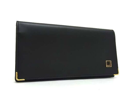 ■新品同様■ dunhill ダンヒル コンフィデンシャル レザー 二つ折り 長財布 ウォレット 札入れ メンズ ブラック系 FF1272 ■新品同様■ dunhill ダンヒル コンフィデンシャル レザー 二つ折り 長財布 ウォレット 札入れ メンズ ブラック系 FF1272