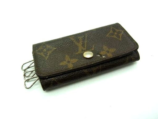 LOUIS VUITTON ルイヴィトン M62631 モノグラム ミュルティクレ4 4連 キーケース 鍵入れ レディース メンズ ブラウン系 DH2921 LOUIS VUITTON ルイヴィトン M62631 モノグラム ミュルティクレ4 4連 キーケース 鍵入れ レディース メンズ ブラウン系 DH2921