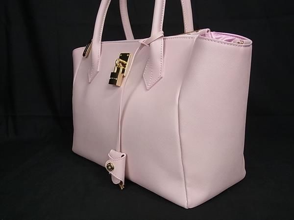 ■新品■未使用■ Samantha Thavasa サマンサタバサ レザー 2WAY ハンドバッグ ショルダー レディース ピンク系 AS5882