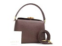 ■極美品■ GUCCI グッチ 000 026 0175 バンブー レザー 2WAY ハンドバッグ ショルダー レディース ブラウン系 AZ0517