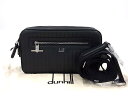 ■極美品■ dunhill ダンヒル ローラガス レザー ショルダーバッグ ポシェット クロスボディ メンズ ブラック系 FI8975(4)