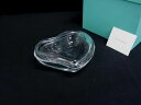 ■新品同様■ TIFFANY&Co ティファニー エルサペレッティ ハートボックス クリスタル マルチケース インテリア クリア FI9384