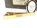 ChristianDior クリスチャンディオール ネクタイピン タイピン ビジネス 紳士 メンズ ゴールド系 DE9922 冠婚葬祭 結婚式 葬式