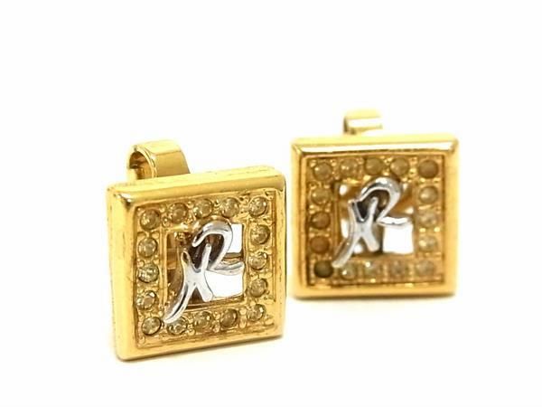 NINA RICCI ニナリッチ クリップ式 イヤリング アクセサリー レディース ゴールド...