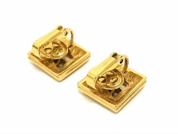 NINA RICCI ニナリッチ クリップ式 イヤリング アクセサリー レディース ゴールド...
