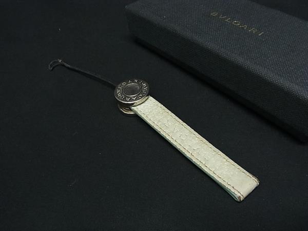 BVLGARI ブルガリ ブルガリ キーホルダー ストラップ バッグチャーム メンズ レディース ライトグリーン系 DI4205