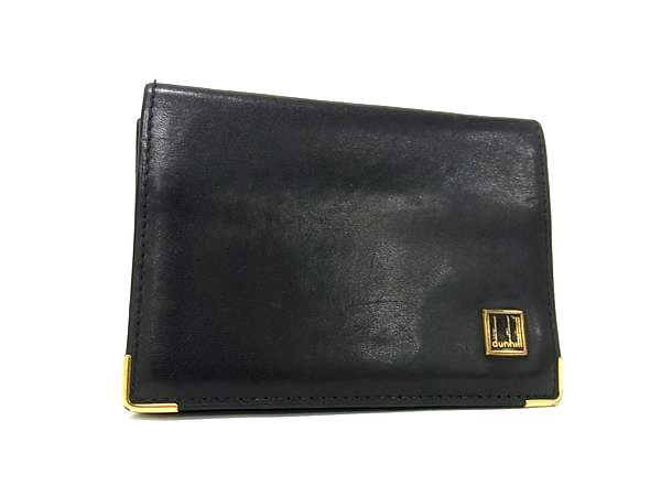 dunhill ダンヒル レザー カードケー�