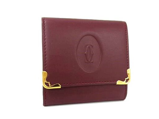 ■極美品■ Cartier カルティエ マストライン レザー コインケース コインパース 小銭入れ メンズ レディース ボルドー系 FK8468 ■極美品■ Cartier カルティエ マストライン レザー コインケース コインパース 小銭入れ メンズ レディース ボルドー系 FK8468