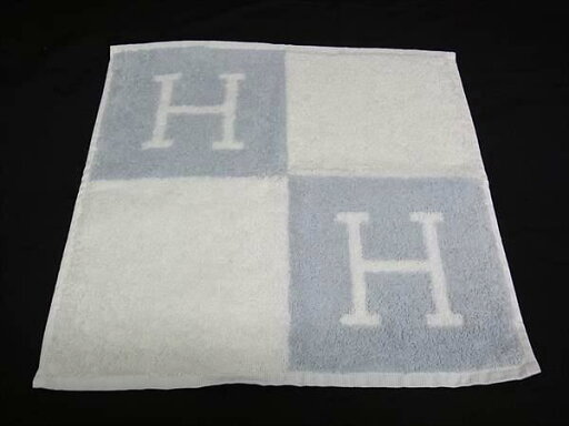 ■新品■未使用■ HERMES エルメス アヴァロン カレタオル コットン100% ハンドタオル ハンカチ ブルー系 FM6681 ■新品■未使用■ HERMES エルメス アヴァロン カレタオル コットン100% ハンドタオル ハンカチ ブルー系 FM6681