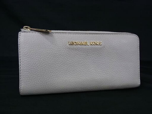 MICHAEL KORS マイケルコース レザー L字ファスナー 長財布 ウォレット 札入れ 小銭入れ レディース アイボリー系 DG9795 MICHAEL KORS マイケルコース レザー L字ファスナー 長財布 ウォレット 札入れ 小銭入れ レディース アイボリー系 DG9795