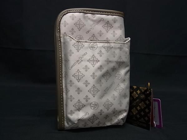 pleasure-Store 楽天市場店の■美品■ CHRISTIAN OLIVIER クリスチャンオリビエ ナイロン マルチケース ポーチ 小物入れ レディース シルバー系 DE4714|詳細画像