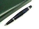 ■美品■ Monteverde モンテベルデ ツイスト式 ボールペン 筆記用具 文房具 ステーショナリー メンズ レディース ネイビー系 DH7145