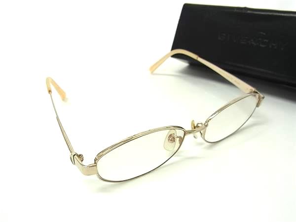 DIOR - GIVENCHY ジバンシィ VGVA39J 度入り メガネ 眼鏡 メンズ レディース シルバー系 DK9006